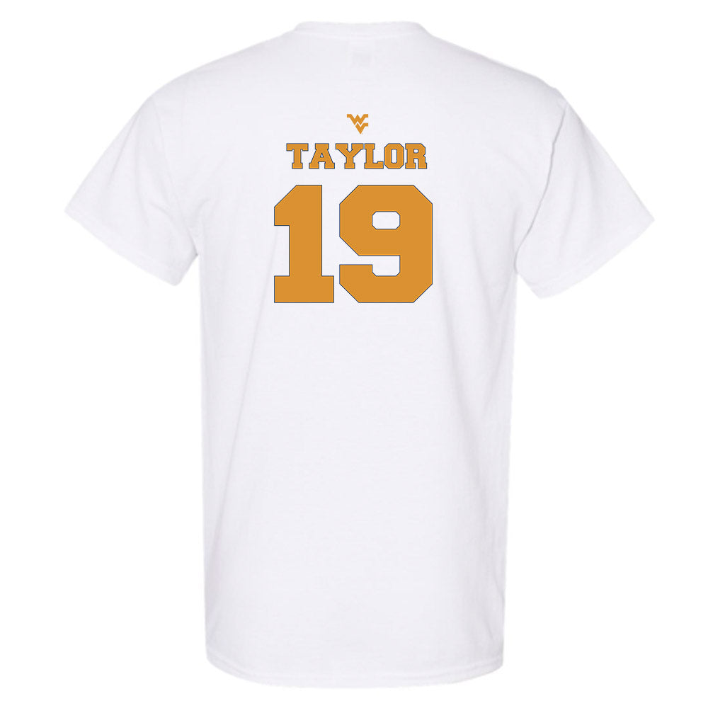 West Virginia - NCAA Football : Nick Taylor - Generic Sports Shersey T-Shirt-1