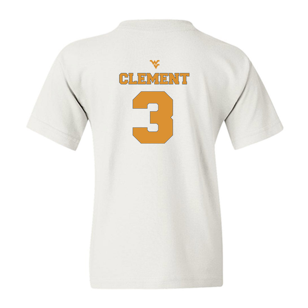 West Virginia - NCAA Football : Hudson Clement - Generic Sports Shersey Youth T-Shirt-1