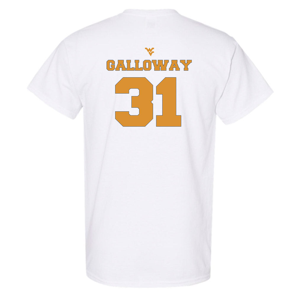 West Virginia - NCAA Football : Dawayne Galloway - Generic Sports Shersey T-Shirt-1