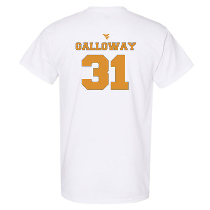 West Virginia - NCAA Football : Dawayne Galloway - Generic Sports Shersey T-Shirt-1