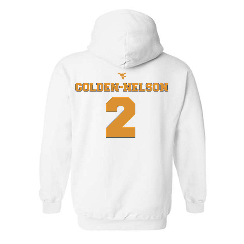 West Virginia - NCAA Football : Devonte Golden-Nelson - Generic Sports Shersey Hooded Sweatshirt-1