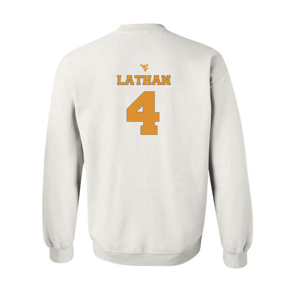 West Virginia - NCAA Football : Trey Lathan - Crewneck Sweatshirt