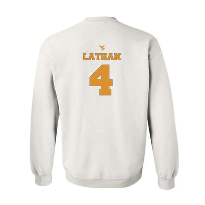 West Virginia - NCAA Football : Trey Lathan - Crewneck Sweatshirt