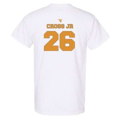 West Virginia - NCAA Football : Jason Cross Jr - T-Shirt