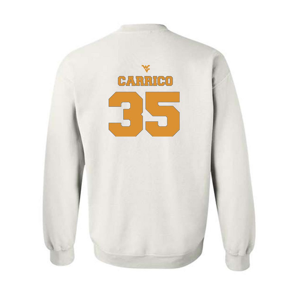 West Virginia - NCAA Football : Reid Carrico - Generic Sports Shersey Crewneck Sweatshirt-1