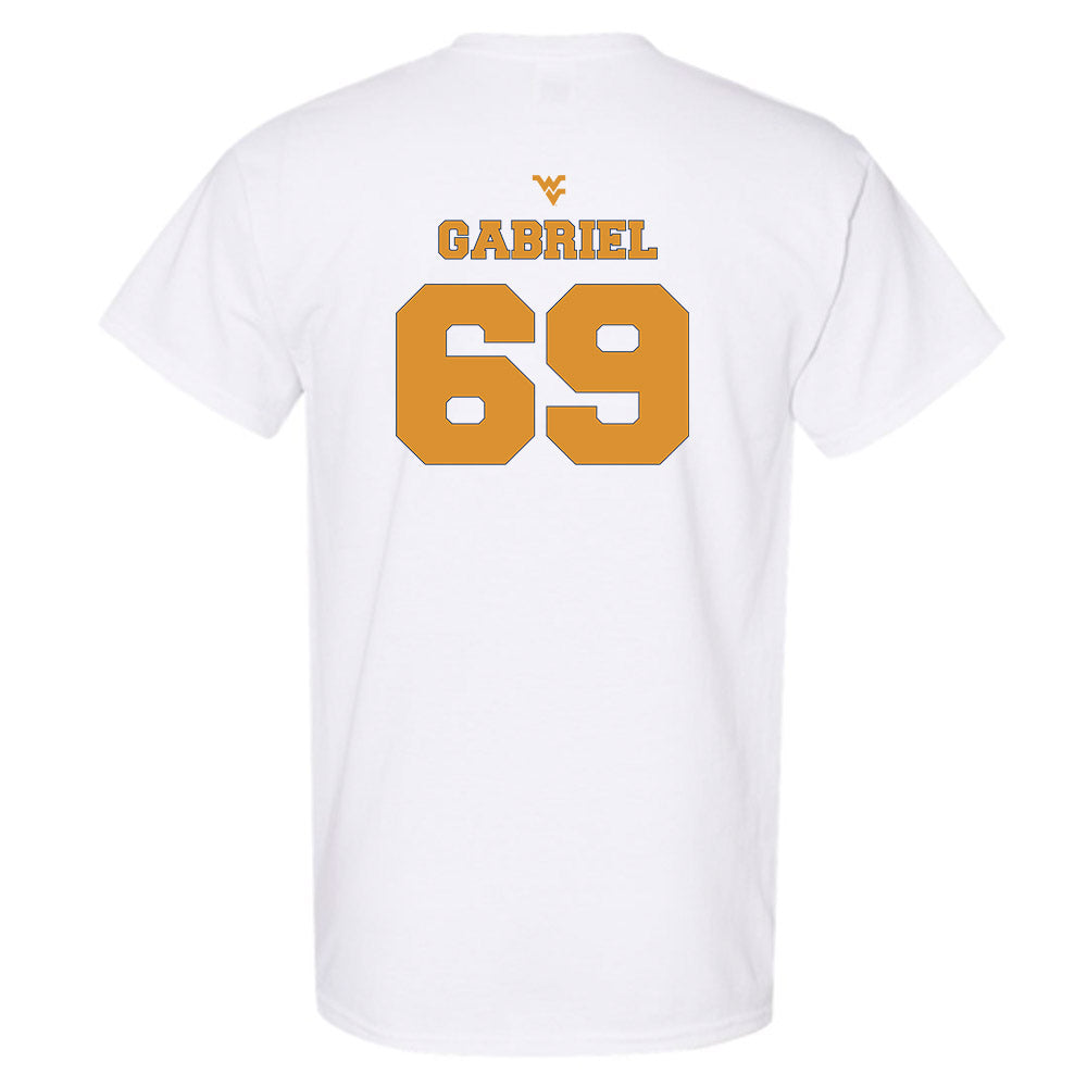 West Virginia - NCAA Football : Nathanael Gabriel - Generic Sports Shersey T-Shirt-1