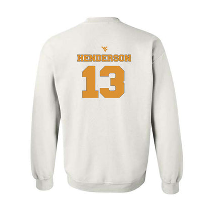 West Virginia - NCAA Football : Jaylen Henderson - Generic Sports Shersey Crewneck Sweatshirt-1