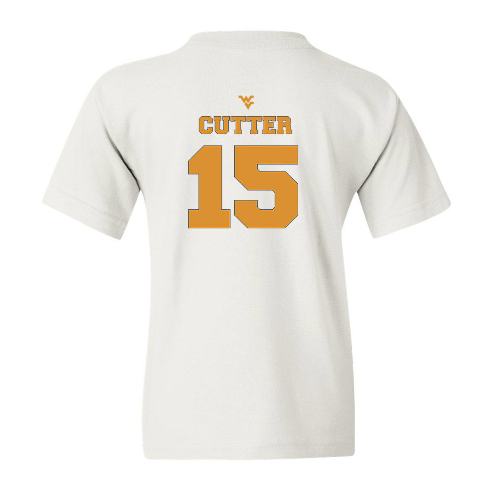 West Virginia - NCAA Football : Ben Cutter - Youth T-Shirt Sports Shersey