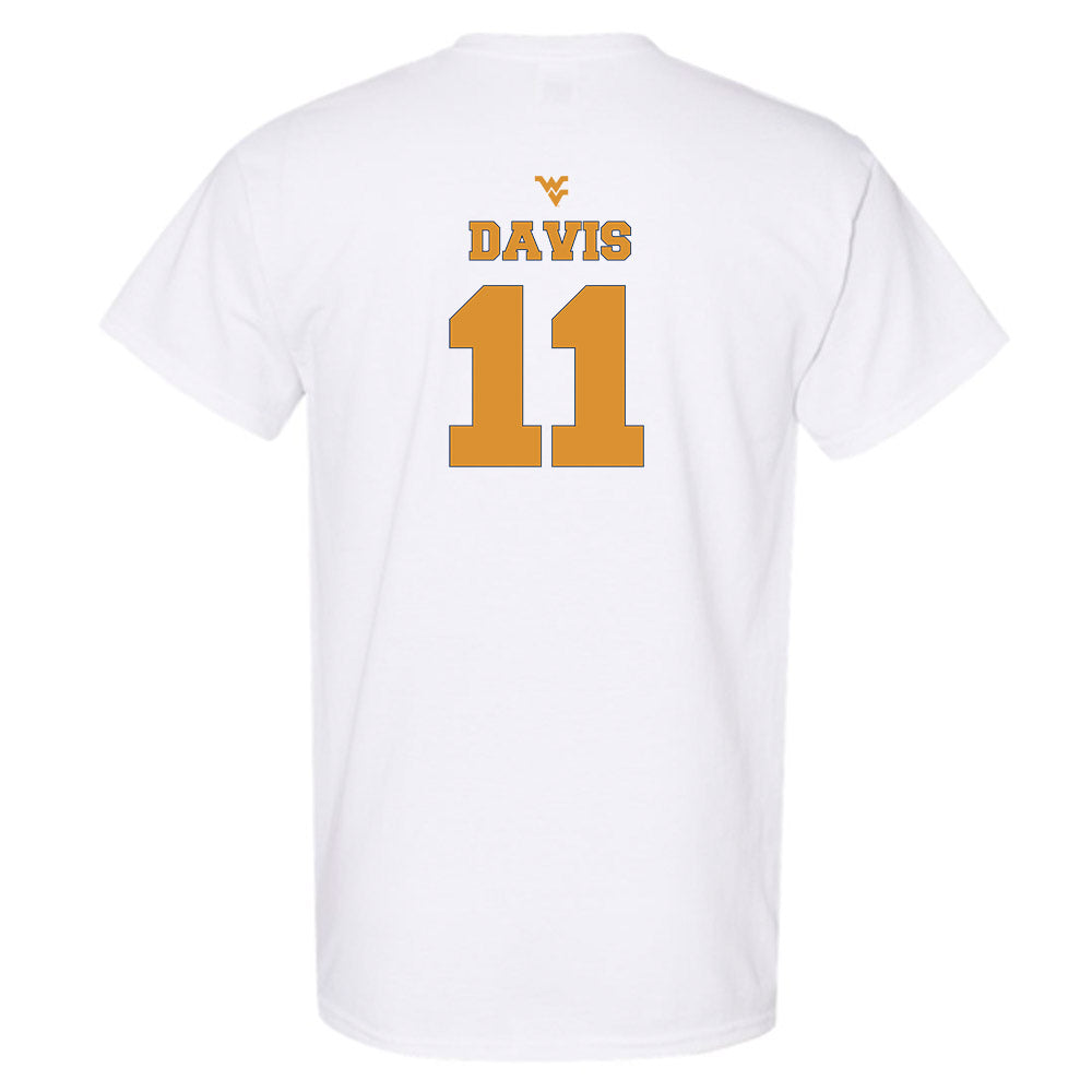 West Virginia - NCAA Football : William Davis - Generic Sports Shersey T-Shirt-1