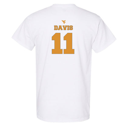 West Virginia - NCAA Football : William Davis - Generic Sports Shersey T-Shirt-1