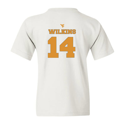 West Virginia - NCAA Football : Khalil Wilkins - Youth T-Shirt