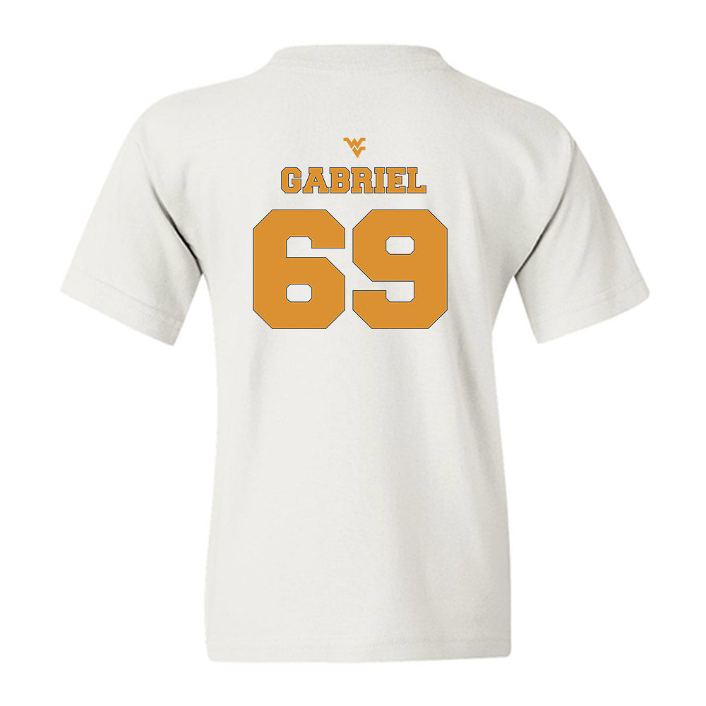 West Virginia - NCAA Football : Nathanael Gabriel - Generic Sports Shersey Youth T-Shirt-1