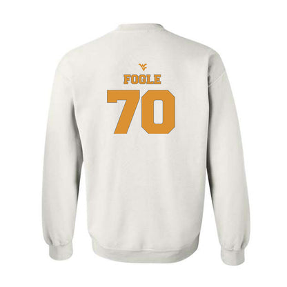 West Virginia - NCAA Football : Griffin Fogle - Generic Sports Shersey Crewneck Sweatshirt-1