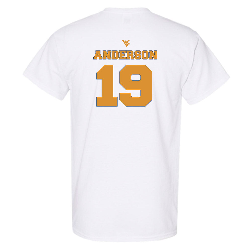 West Virginia - NCAA Football : Max Anderson - Generic Sports Shersey T-Shirt-1