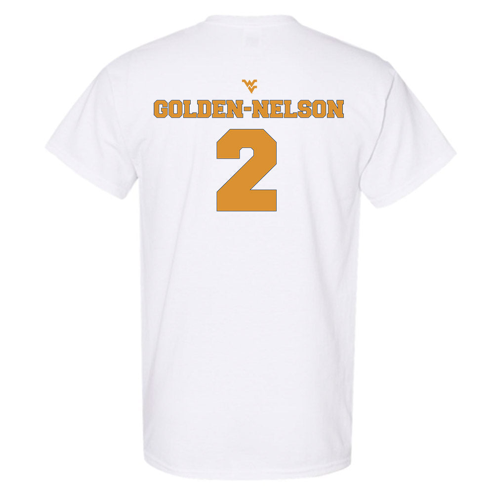West Virginia - NCAA Football : Devonte Golden-Nelson - Generic Sports Shersey T-Shirt-1