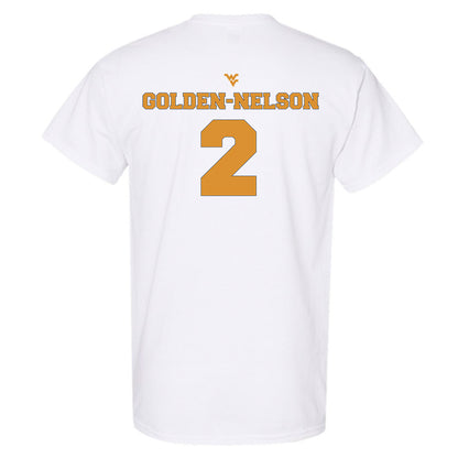 West Virginia - NCAA Football : Devonte Golden-Nelson - Generic Sports Shersey T-Shirt-1