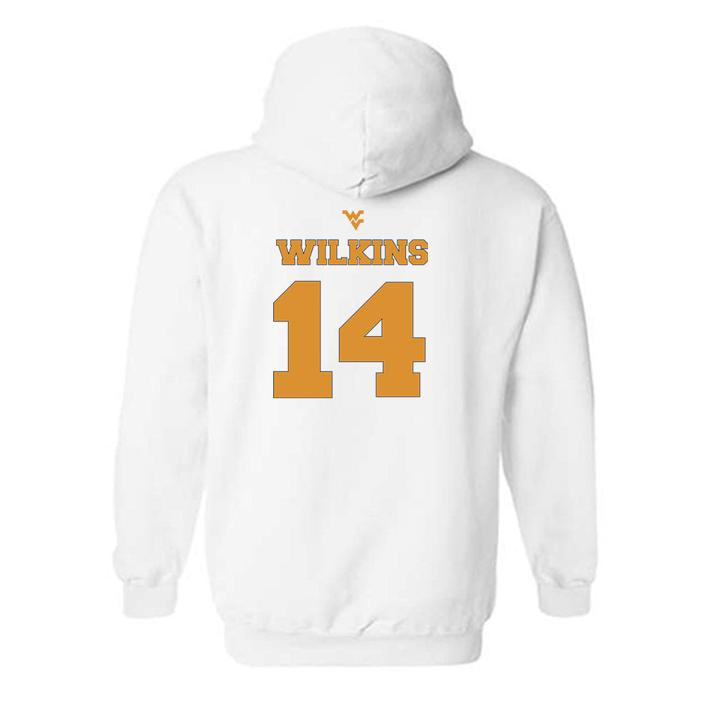 West Virginia - NCAA Football : Khalil Wilkins - Hooded Sweatshirt