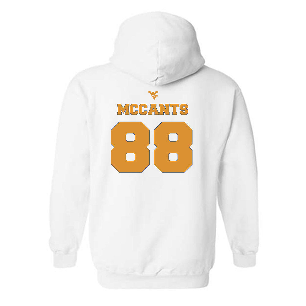 West Virginia - NCAA Football : Jordan McCants - Generic Sports Shersey Hooded Sweatshirt-1
