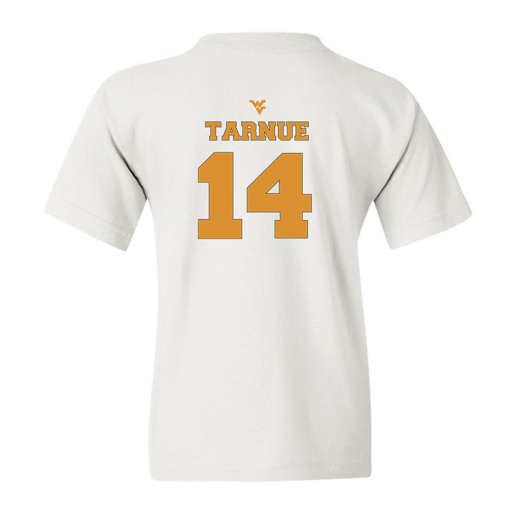 West Virginia - NCAA Football : Kekoura Tarnue - Youth T-Shirt