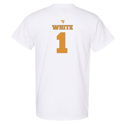 West Virginia - NCAA Football : Jahiem White - Generic Sports Shersey T-Shirt-1