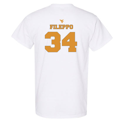 West Virginia - NCAA Football : Chris Fileppo - Generic Sports Shersey T-Shirt-1