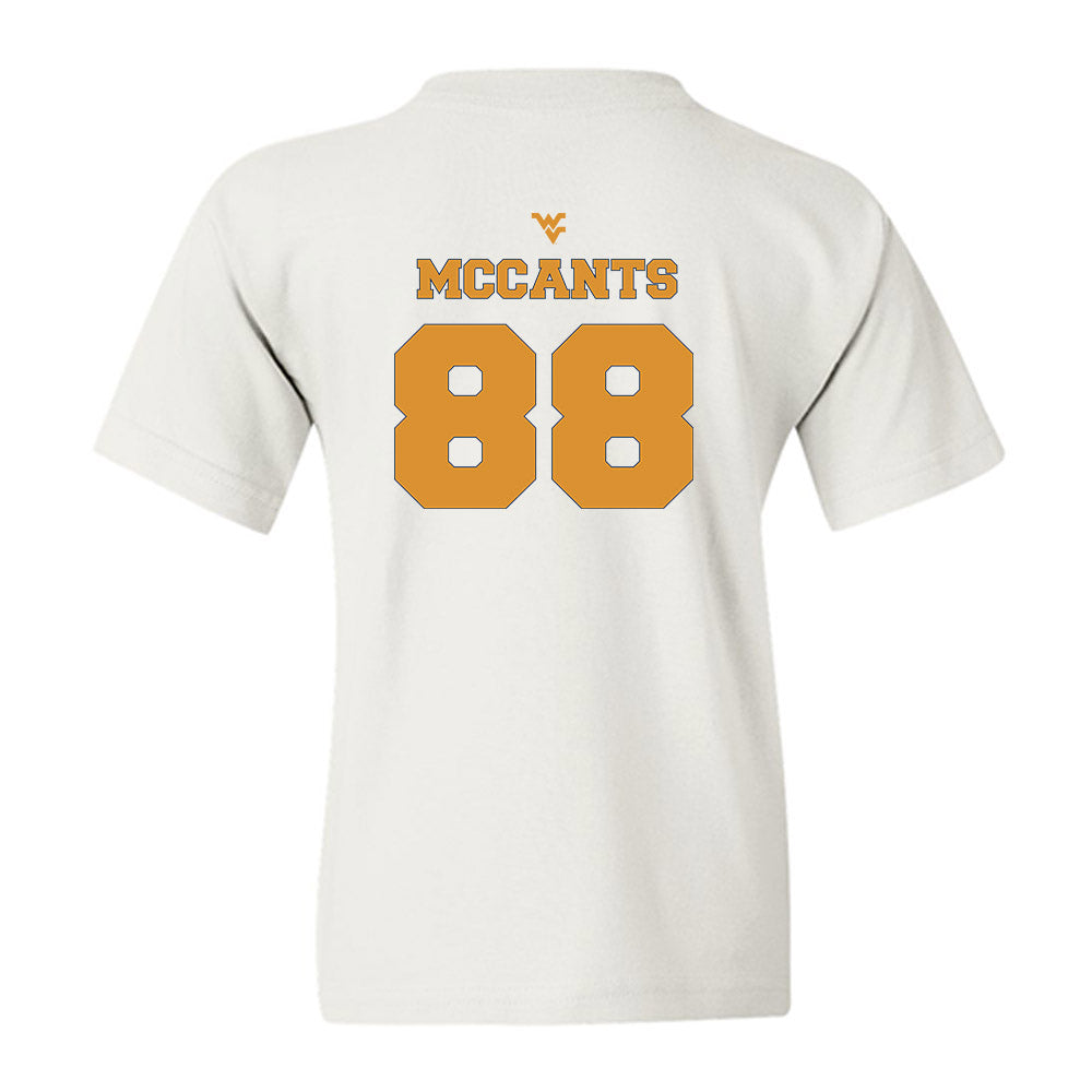 West Virginia - NCAA Football : Jordan McCants - Generic Sports Shersey Youth T-Shirt-1