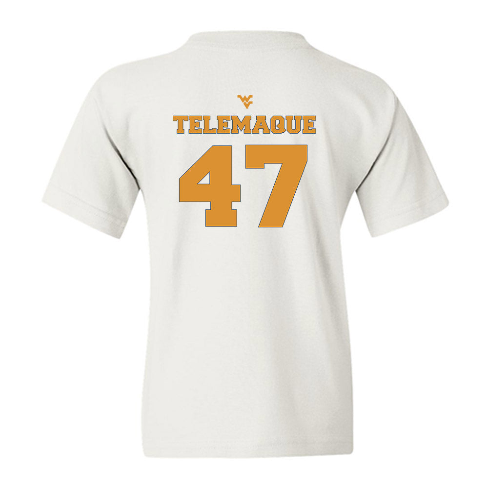 West Virginia - NCAA Football : Wilnerson Telemaque - Generic Sports Shersey Youth T-Shirt-1