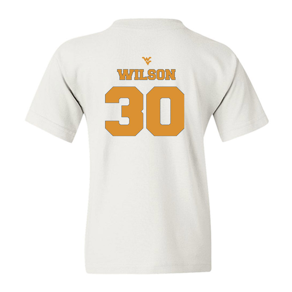 West Virginia - NCAA Football : Chase Wilson - Generic Sports Shersey Youth T-Shirt-1