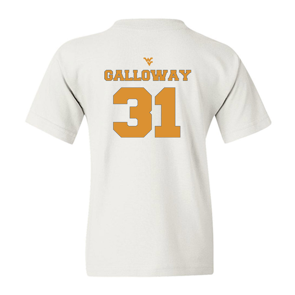 West Virginia - NCAA Football : Dawayne Galloway - Generic Sports Shersey Youth T-Shirt-1