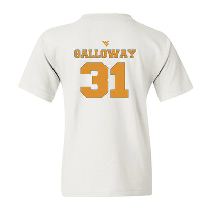 West Virginia - NCAA Football : Dawayne Galloway - Generic Sports Shersey Youth T-Shirt-1