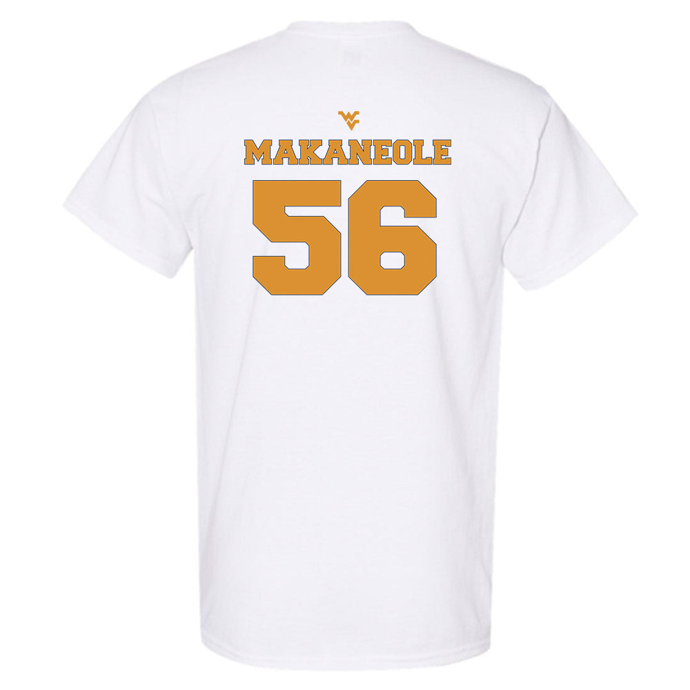 West Virginia - NCAA Football : Kimo Makaneole - Generic Sports Shersey T-Shirt-1