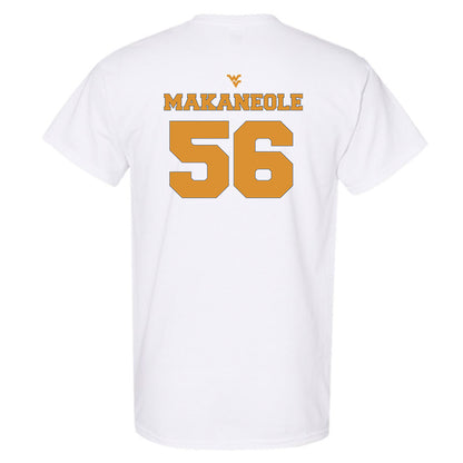 West Virginia - NCAA Football : Kimo Makaneole - Generic Sports Shersey T-Shirt-1