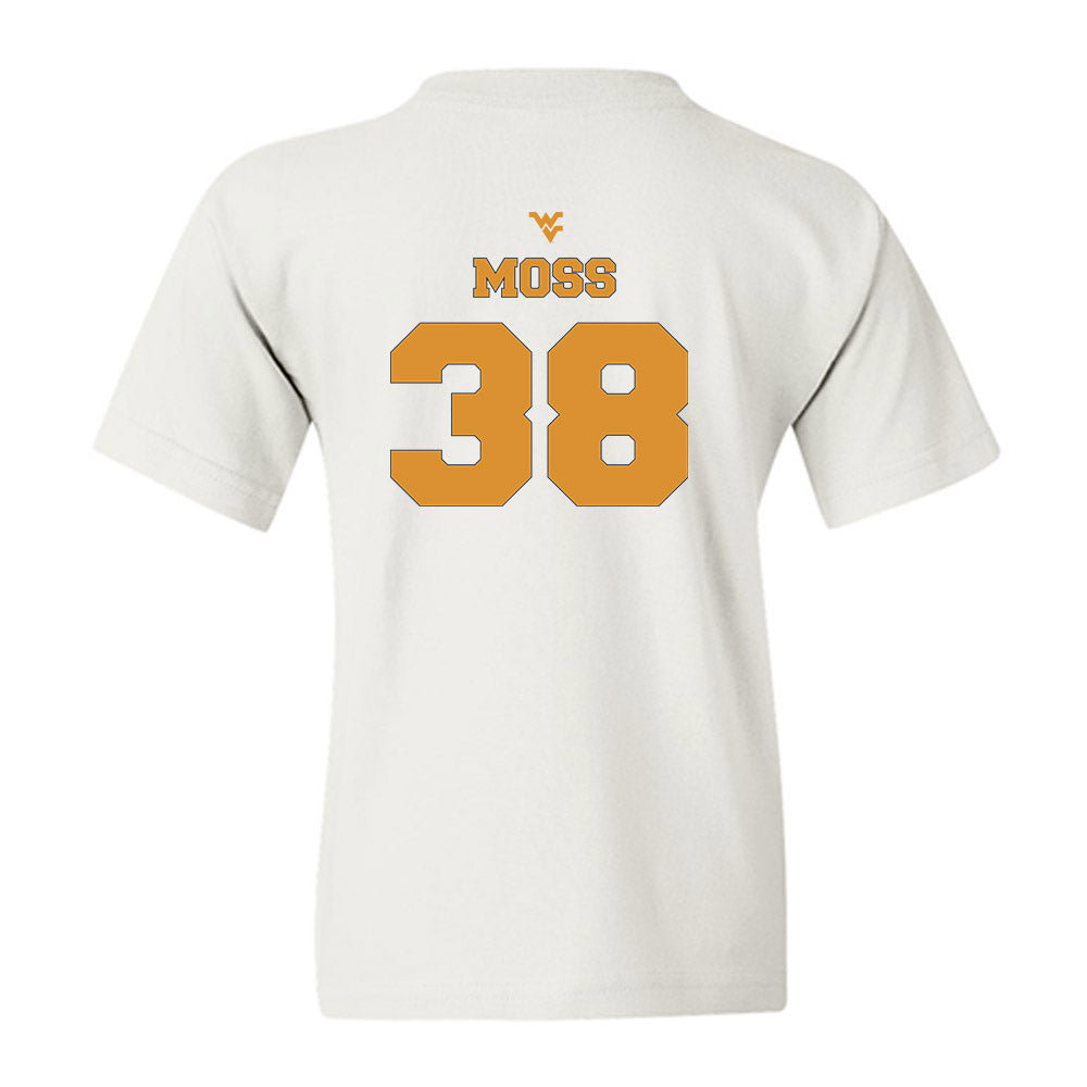West Virginia - NCAA Football : Macguire Moss - Generic Sports Shersey Youth T-Shirt-1
