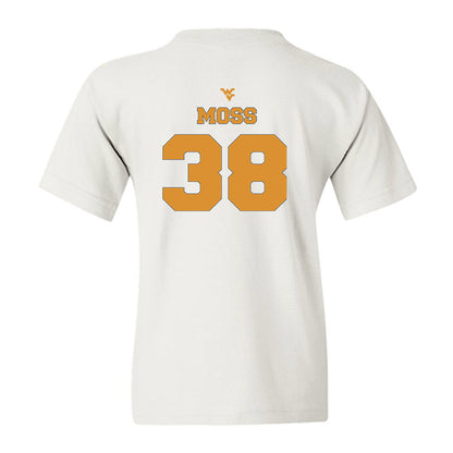 West Virginia - NCAA Football : Macguire Moss - Generic Sports Shersey Youth T-Shirt-1