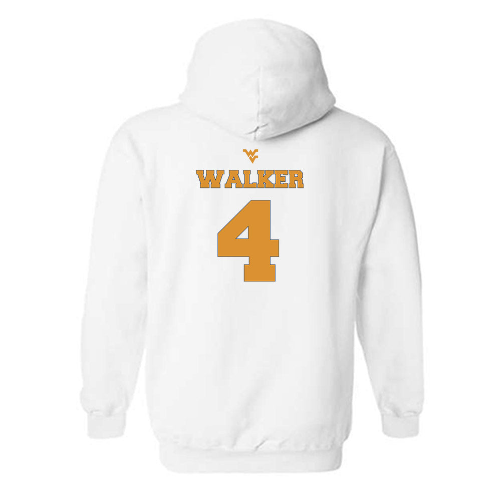 West Virginia - NCAA Football : Jordan Walker - Generic Sports Shersey Hooded Sweatshirt-1