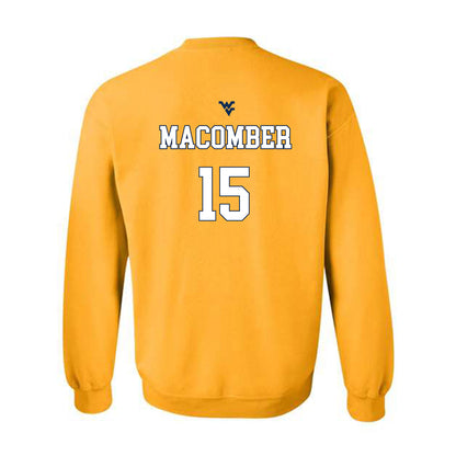 West Virginia - NCAA Men's Soccer : Brayden Macomber - Crewneck Sweatshirt-1