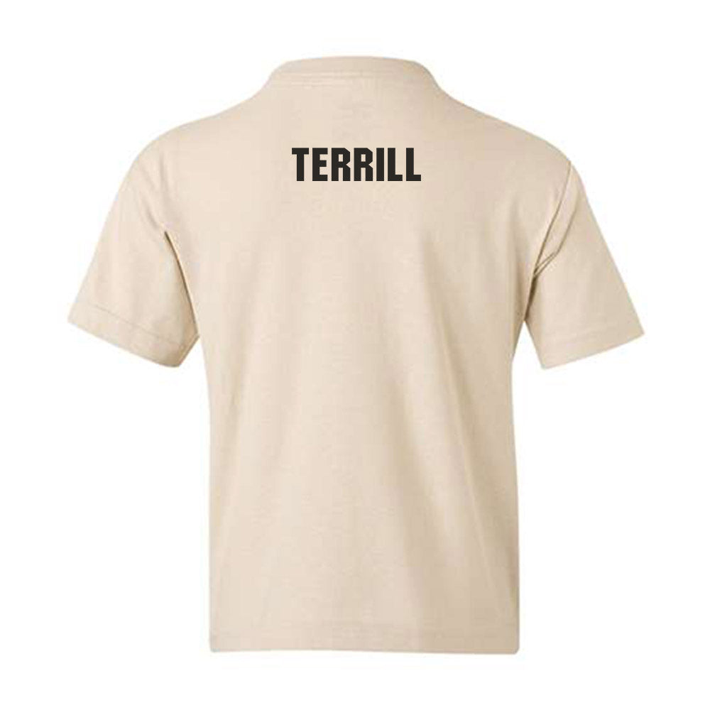 Wake Forest - NCAA Men's Track & Field : Stuart Terrill - Generic Sports Shersey Youth T-Shirt-1