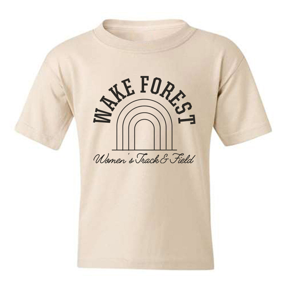 Wake Forest - NCAA Women's Track & Field : Abby Stankus - Generic Sports Shersey Youth T-Shirt-0
