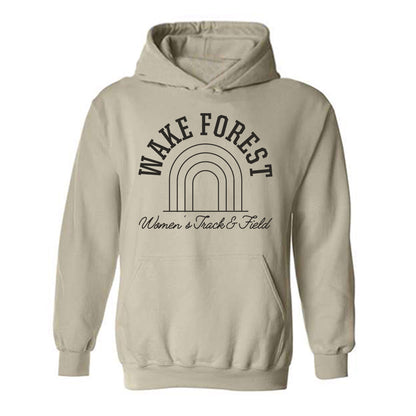 Wake Forest - NCAA Men's Track & Field : Brenner McCamey - Generic Sports Shersey Hooded Sweatshirt