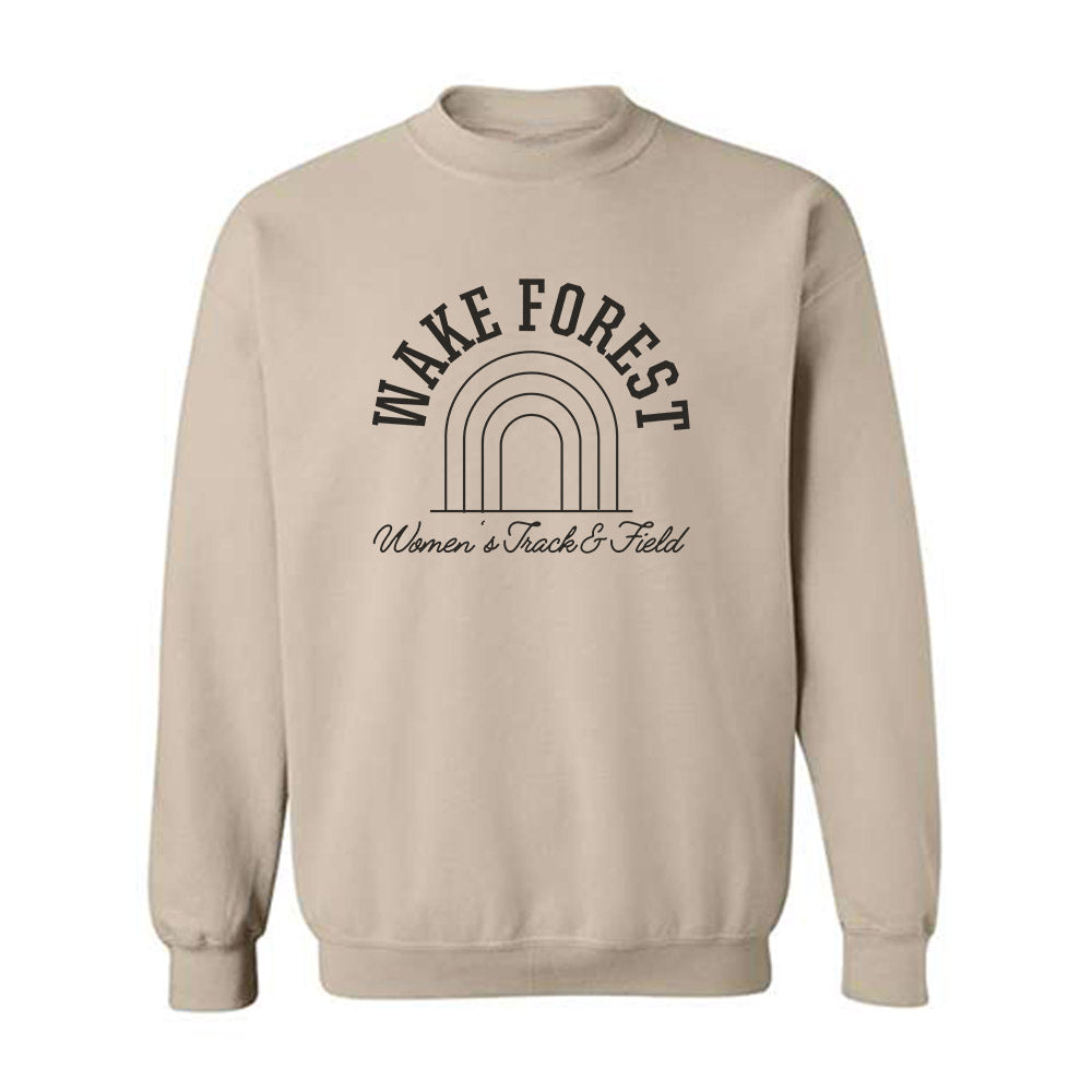 Wake Forest - NCAA Men's Track & Field : Hunter Jones - Generic Sports Shersey Crewneck Sweatshirt-0
