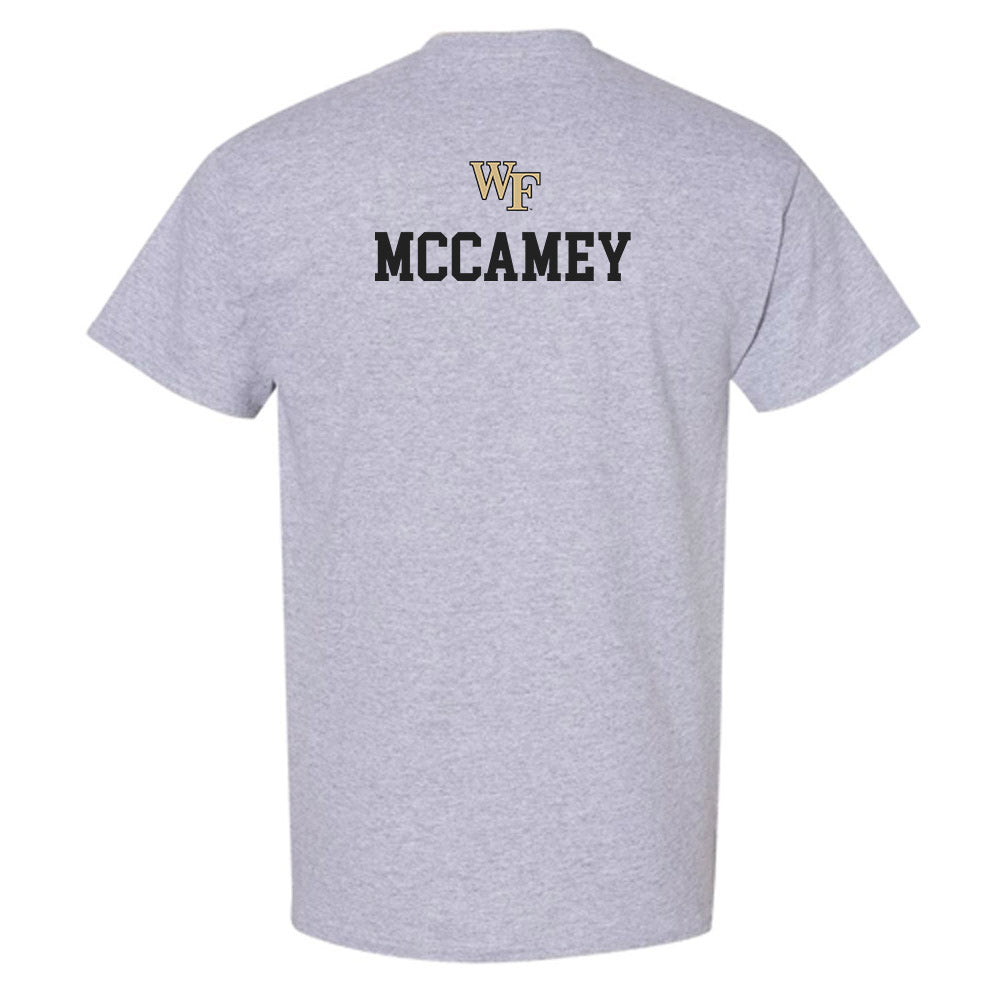 Wake Forest - NCAA Men's Track & Field : Brenner McCamey - Generic Sports Shersey T-Shirt