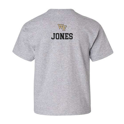 Wake Forest - NCAA Men's Track & Field : Hunter Jones - Generic Sports Shersey Youth T-Shirt-1