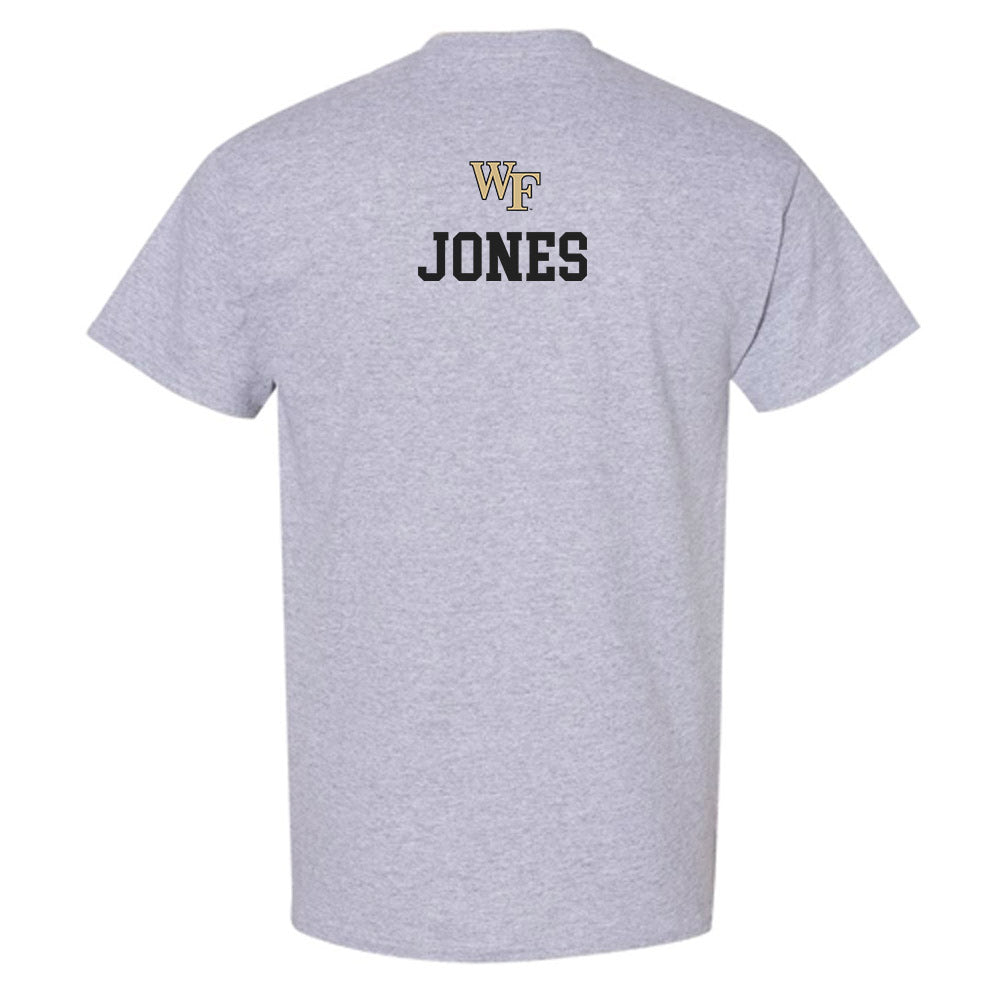 Wake Forest - NCAA Men's Track & Field : Hunter Jones - Generic Sports Shersey T-Shirt-1