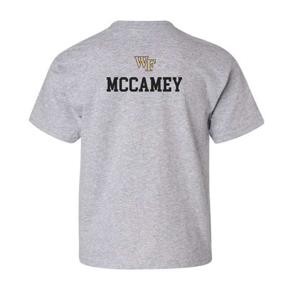 Wake Forest - NCAA Men's Track & Field : Brenner McCamey - Generic Sports Shersey Youth T-Shirt