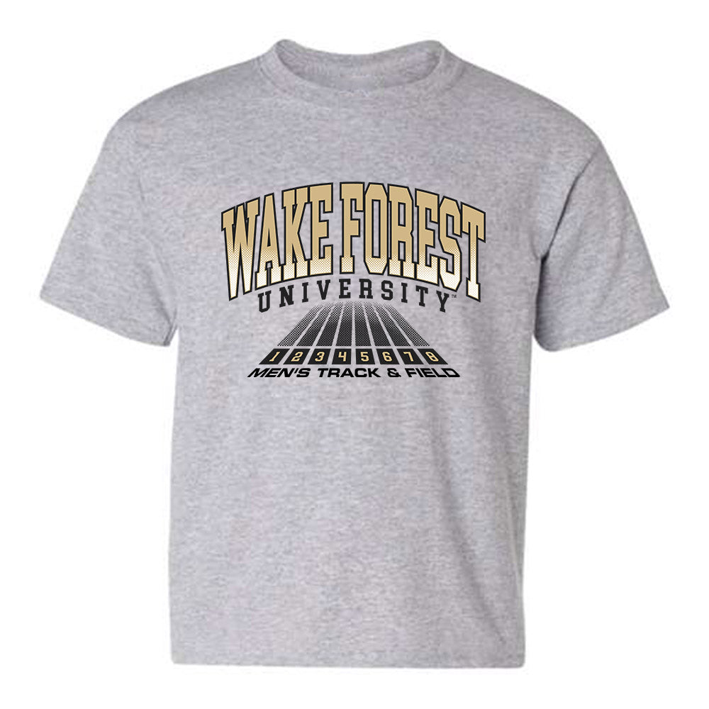 Wake Forest - NCAA Men's Track & Field : Brenner McCamey - Generic Sports Shersey Youth T-Shirt