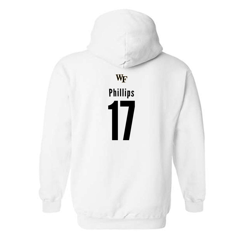 Wake Forest - NCAA Women's Volleyball : Kendall Phillips - Generic Sports Shersey Hooded Sweatshirt