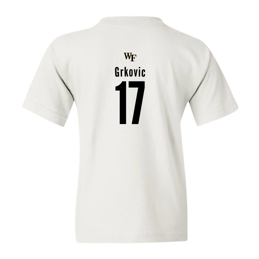 Wake Forest - NCAA Women's Volleyball : Kristina Grkovic - Generic Sports Shersey Youth T-Shirt