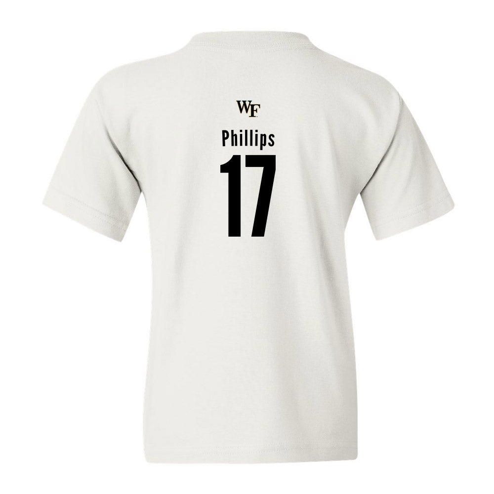 Wake Forest - NCAA Women's Volleyball : Kendall Phillips - Generic Sports Shersey Youth T-Shirt