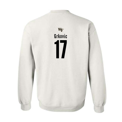 Wake Forest - NCAA Women's Volleyball : Kristina Grkovic - Generic Sports Shersey Crewneck Sweatshirt