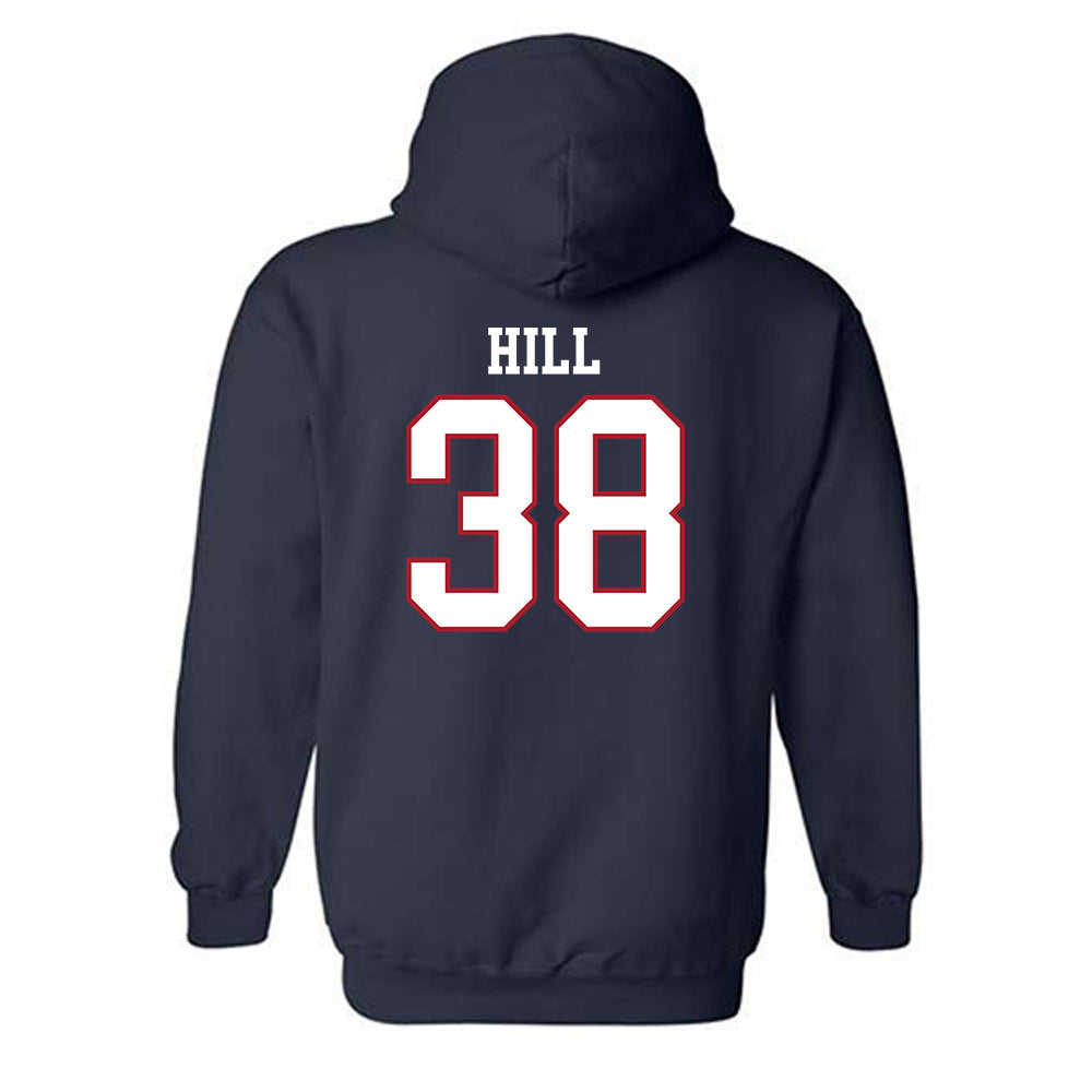 Liberty - NCAA Baseball : Brayden Hill - Sports Shersey Hooded Sweatshirt-1